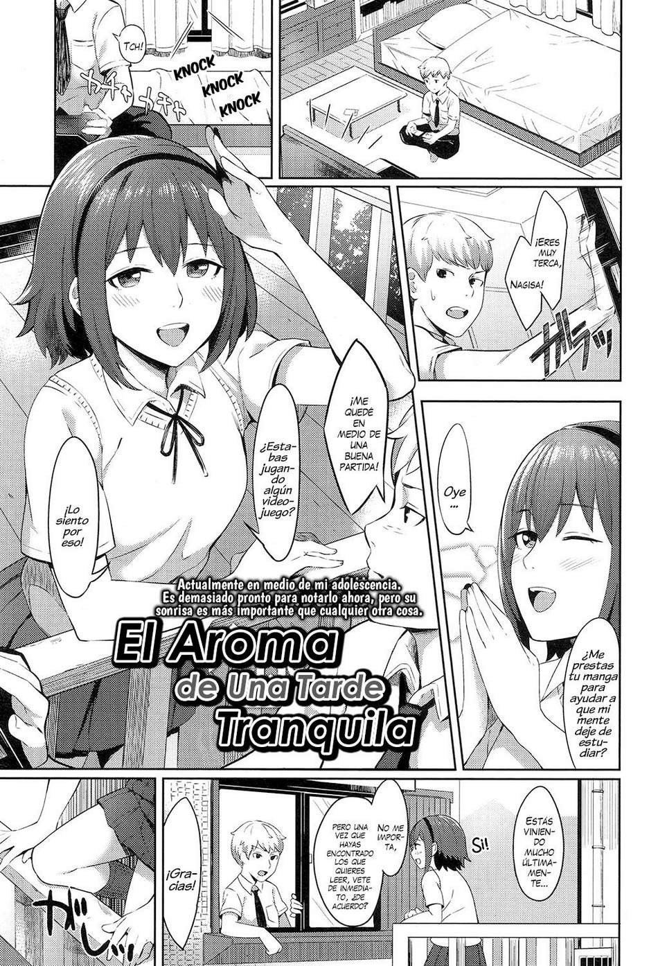 El aroma de una tarde tranquila