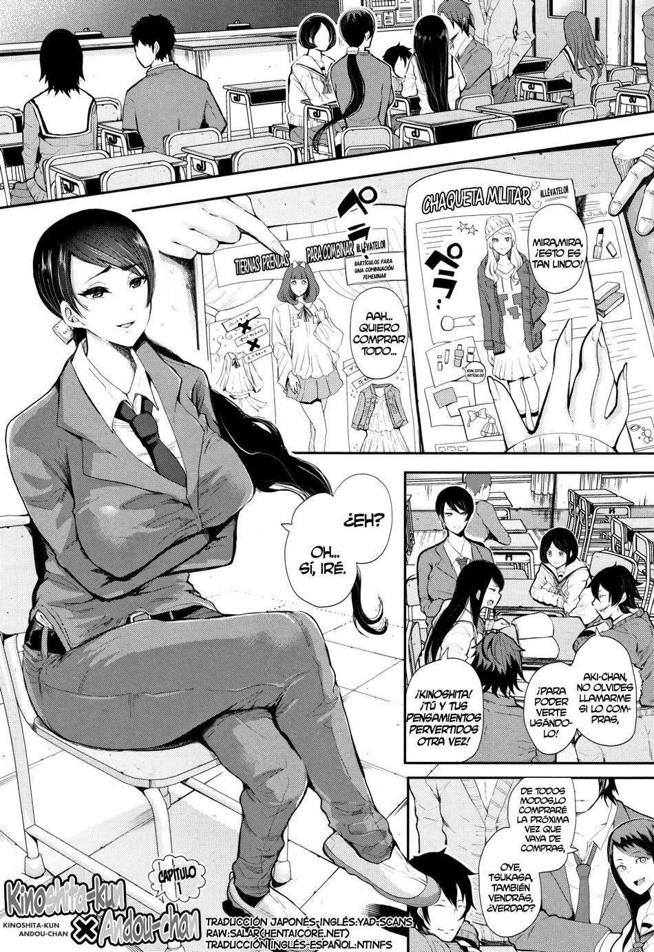 Kinoshita-kun x Andou-chan Zenpen