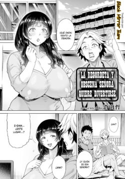 La regordeta y obscena señora quiere divertirse