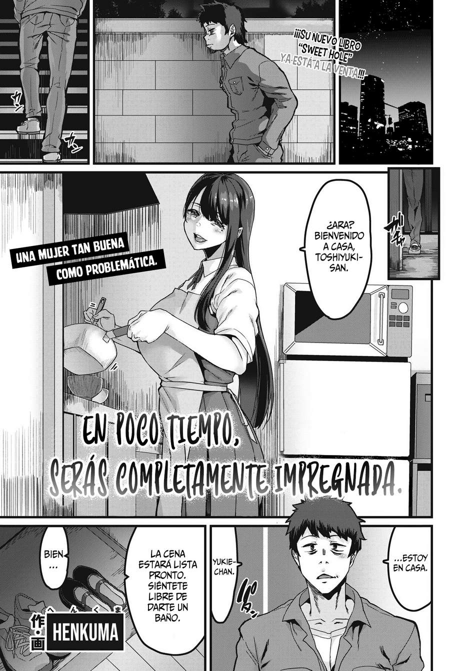 En poco tiempo serás completamente impregnada