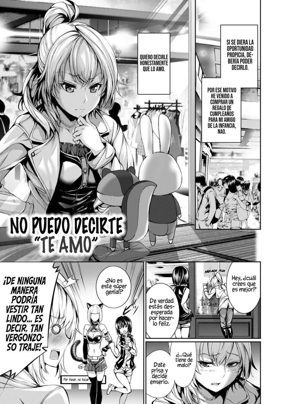 No puedo decirte te amo