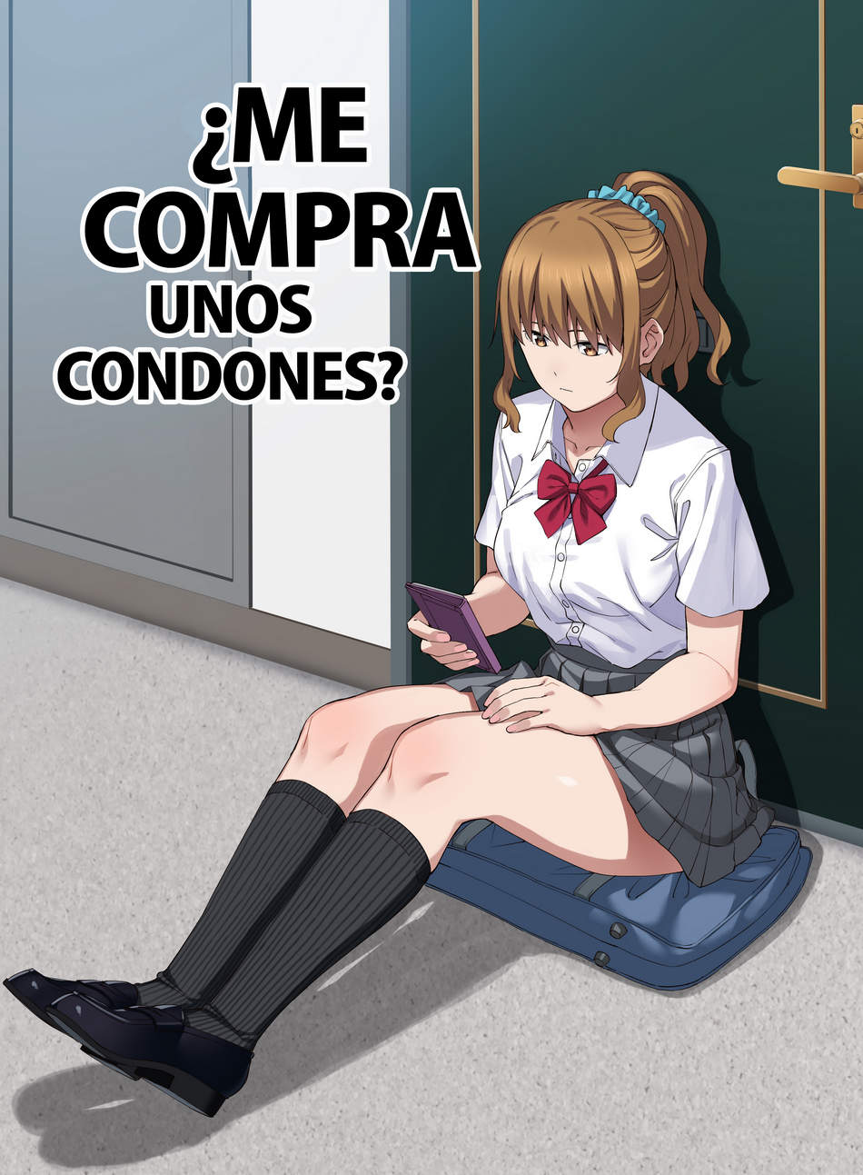 ¿Me compra unos condones?