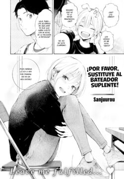 ¡Por favor, sustituye al bateador suplente!