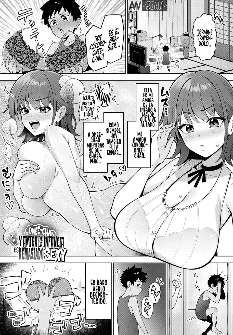 Mi Onee-chan y Amiga de la Infancia es Demasiado Sexy