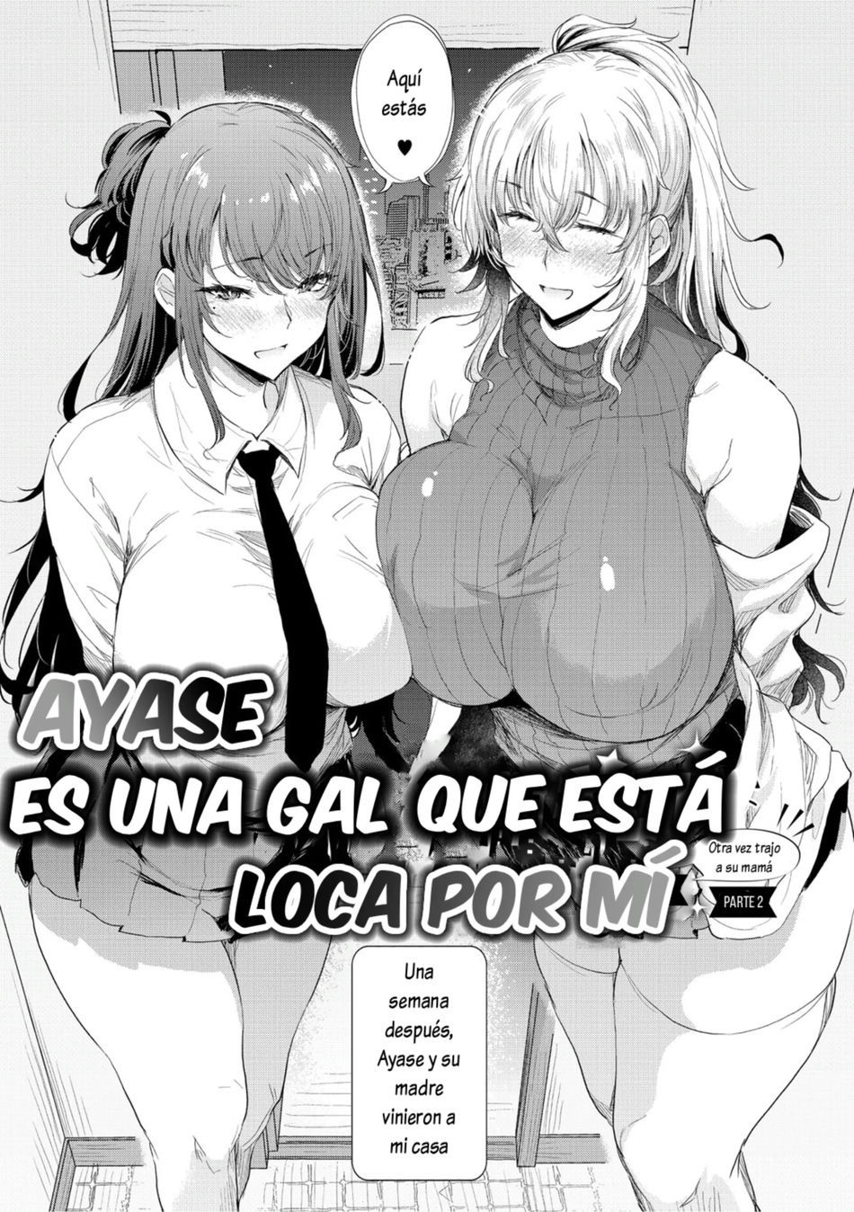 Ayase Gyaru wa Boku ni Muchuu - Okaasan mo Maze nasaiyo - Chuuhen