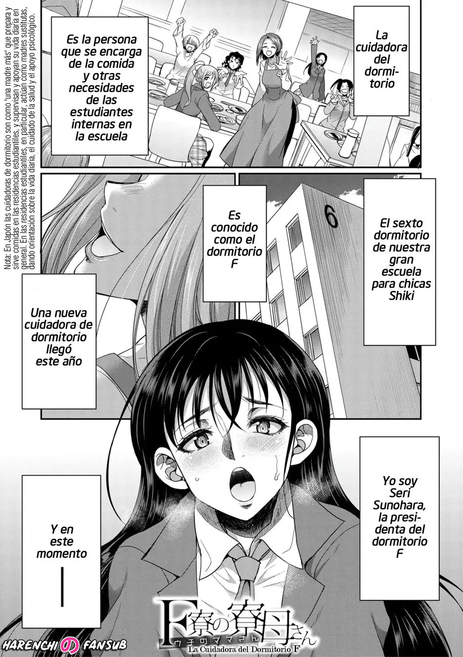 Colegialas Futanari...♥ a su Cuidadora de Dormitorio Ch. 1