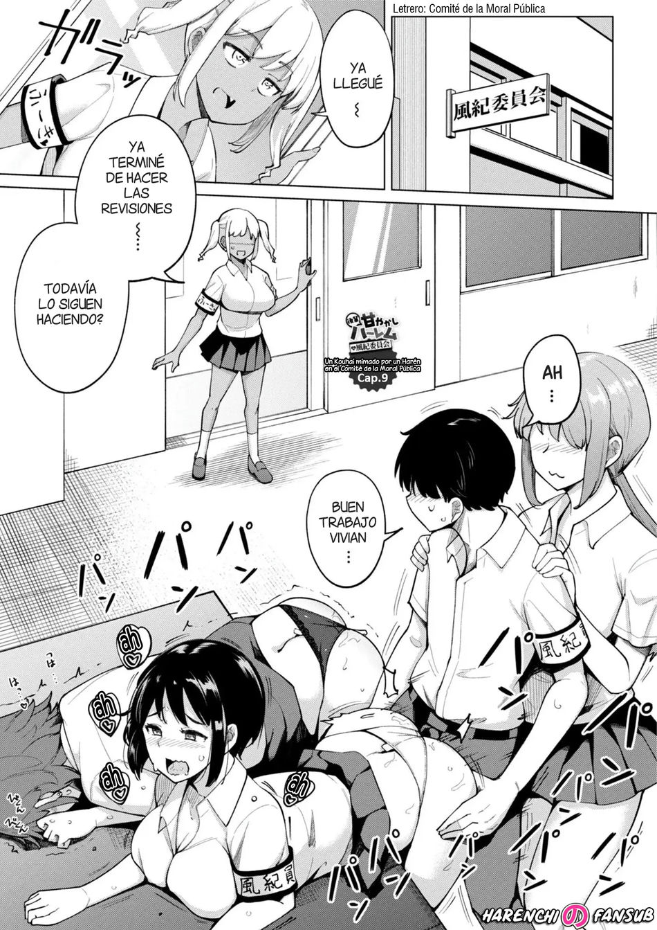 Un Kouhai mimado por un Haren en el Comite de la Moral Publica #9