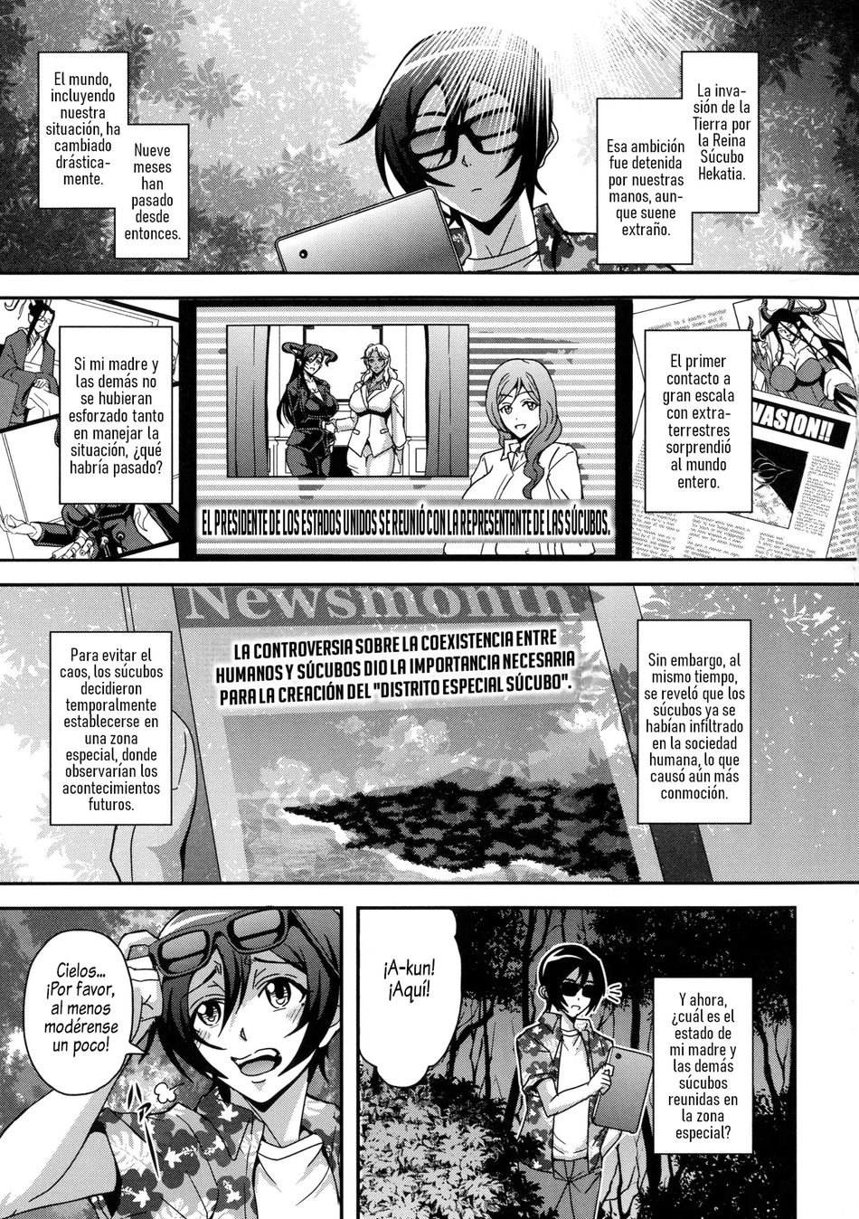 Boku to Succubus Mama-tachi to no Harem Life Ch. 6