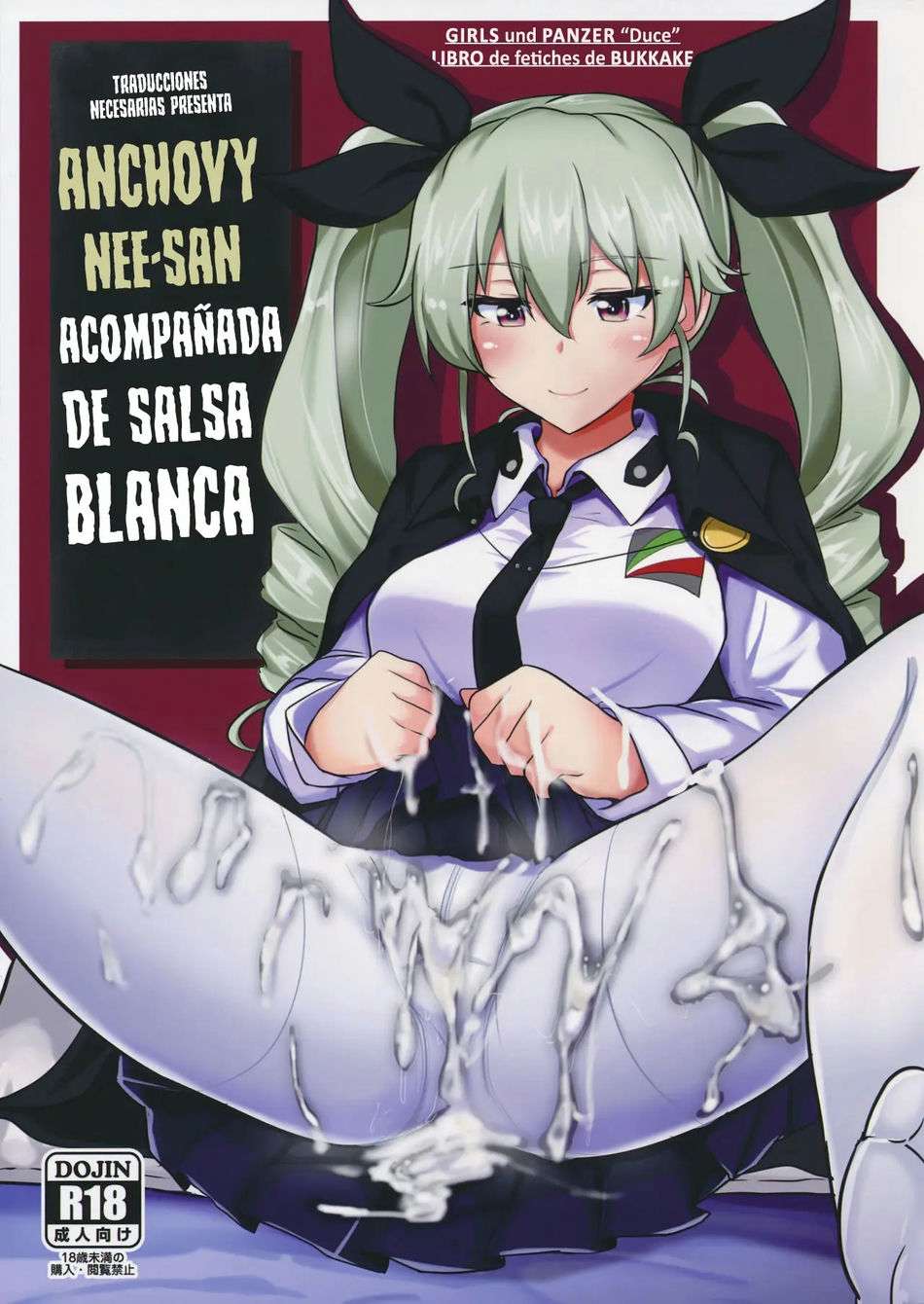 Anchovy-neesan acompañada de salsa blanca